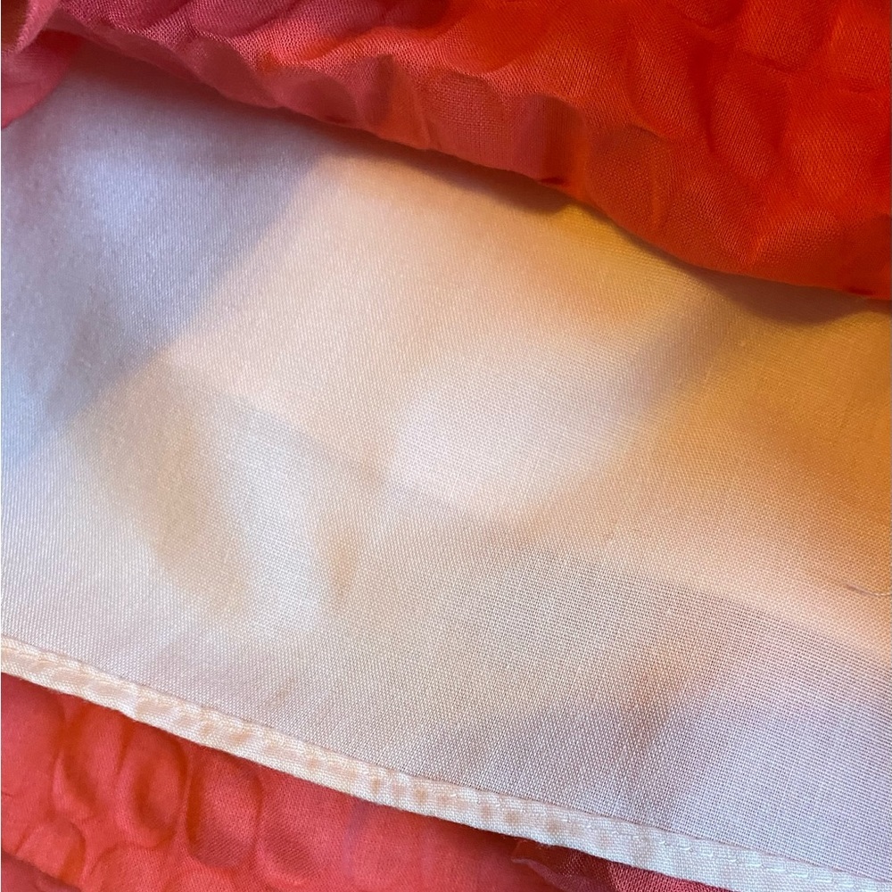 J Crew Coral Strapless Dress NWT - Picture 8 of 9